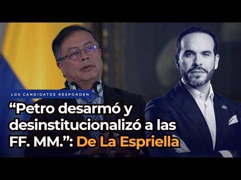 Crudo diagnóstico de Abelardo De La Espriella sobre el gobierno del presidente Gustavo Petro