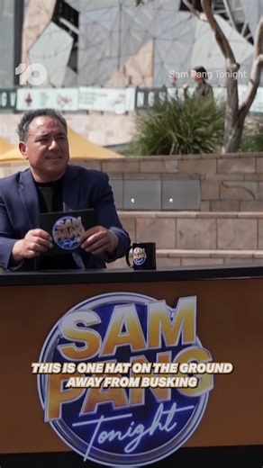 74K views · 1.3K reactions | As the host of a tonight show, Sam thinks it’s important to get out there and connect with real people. Introducing his new segment, Man on a Seat. #SamPangTonight | Stream Free on @channel10au | Sam Pang Tonight | Facebook