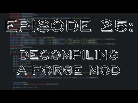 How to code a Minecraft PVP Client: Episode #25: Decompiling a forge mod
