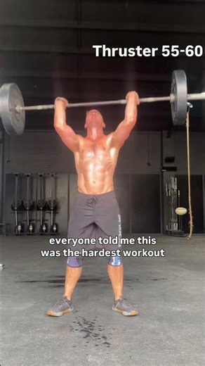 Benchmark dad finally completes crossfit workout Kalsu sub 20 after 7 years.