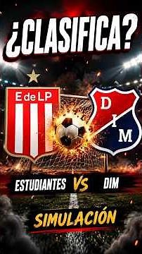 ¿Clasifica Estudiantes? Lo simulé antes del partido #copalibertadores #shorts #futbol