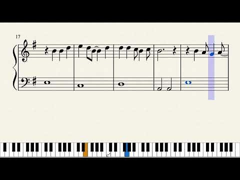 【楽譜】ゆっくり(初級）レットイットゴーありのままで Let It Go