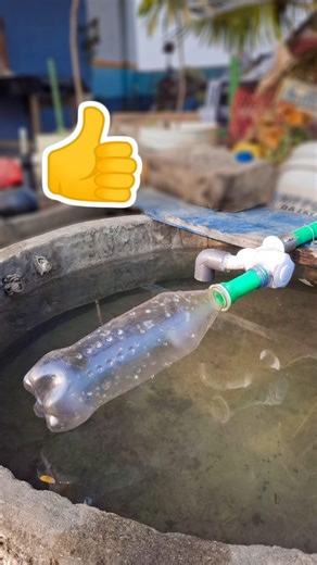 Plumbing Hack: DIY Automatic Float Valve from a Bottle //#reels #shorts