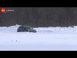 Testing the Subaru Legacy Outback on snow