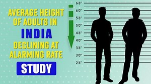 Average Indian Height : जानें क्यों घट रही है भारतीय एडल्टस की औसत लंबाई, वीडियो देखें