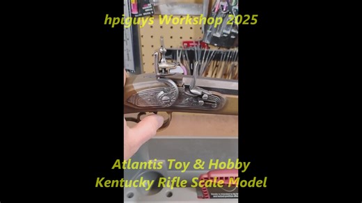 Check out my progress on the Atlantis Toy and Hobby Kentucky Long Rifle, I made it work and will show you how in the upcoming build video 🙂 #DavyCrockett #flintlock #kentuckyrifle #KentuckyLongRifle #scalemodel #scalemodelling #scalemodelsworld #scalemodeling | Hpiguys Workshop
