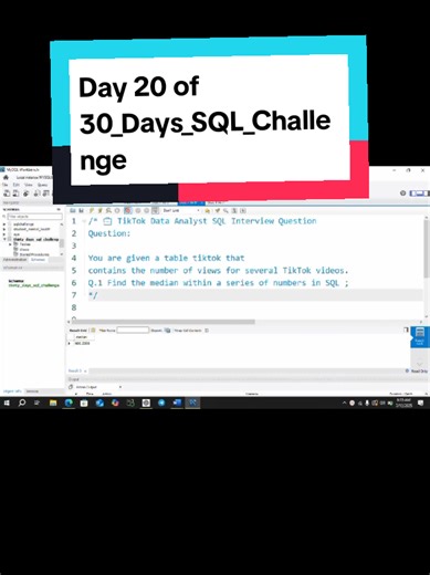 Day 20 of 30_Days_SQL_Challenge #SQL #dataanalytics #interviewquestions #tech #Coach #Datascience