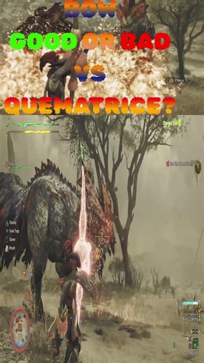 BEST way to dodge with a bow! Discerning Dodge vs Quematrice!