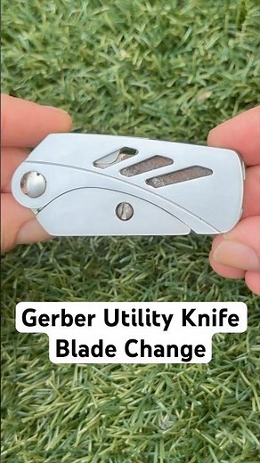 Blade Change on Gerber Utility Knife | Oddly Satisfying ASMR Sounds | DIY Razor Blade