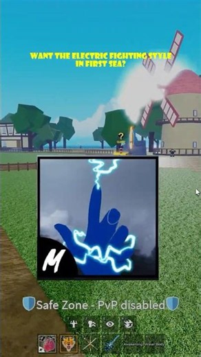 How To Get Electric Fighting Style in Blox Fruits