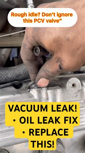 How to Replace PCV Valve Rubber (Oil Leak & Rough Idle Fix) #enginevalve #airvalve #aliautoworkshop