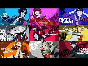 Persona 3 Reload - Every All Out Attack Finisher