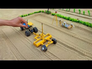 diy tractor laser land leveler machine science project | laser level | ‪@MiniCreative1‬ | ‪@KeepVilla‬