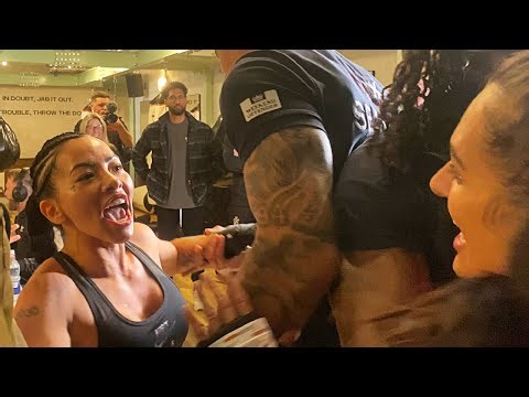 'I F****** TAKE D***' - PURE CARNAGE AS LIL BELLSY & LIL KYMCHII GO AT IT AT WORKOUT