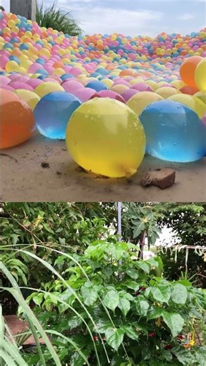 POPPING 10,000 Water Balloons! EPIC Slow Mo Compilation11