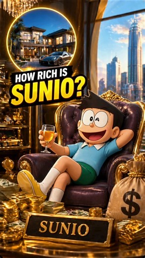 How Rich is Suneo 😨