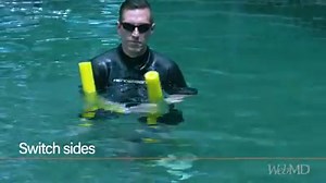 11K views · 125 reactions | Looking to strengthen your back and core? Grab a pool noodle and test out these water exercises! | WebMD | Facebook