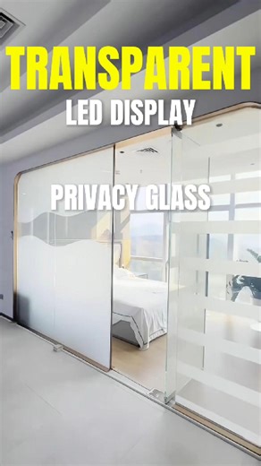 lumiverseled on Instagram: "One glass. Two modes. Total control. 🔥🪟 This transparent LED display doubles as privacy glass. Clear when you need openness. Opaque visuals when you need privacy or impact. Ultra-slim design. Seamless integration. Smart switching. Perfect for offices, hotels, meeting rooms, luxury homes, and showrooms. Function meets futuristic display — without compromising aesthetics. For specifications, dimensions, pricing, or customization details, contact us today: 📧 Email: lu