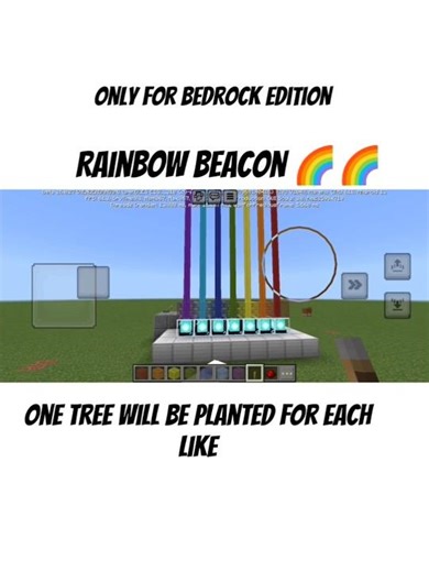 easy Rainbow beacon. 🌈🌈