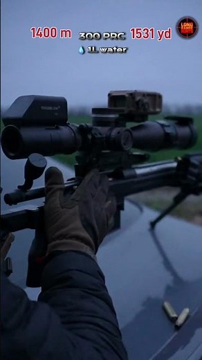 1400 m (1531 yd) | 💧1 L Water — Extreme-Range Precision Impact | 300 PRC