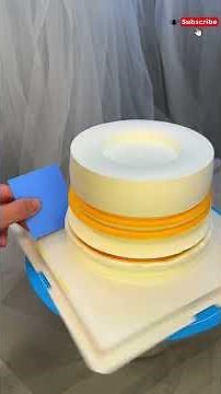 How to Decorate a Cake Like a Pro | Step-by-Step Buttercream Tutorial #cakedecorating #asmr