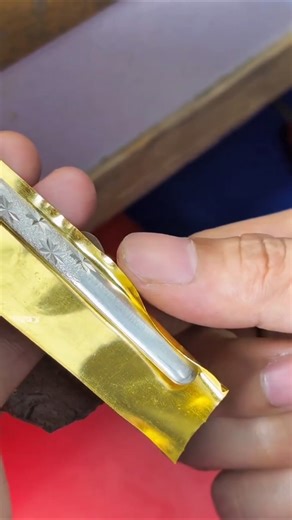 How to Make Fake Gold Bracelet. #shortvideo