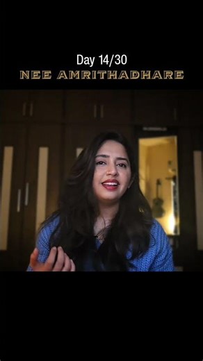 Nee Amrithadhare Cover | Day 14/30 Kannada Singing Challenge