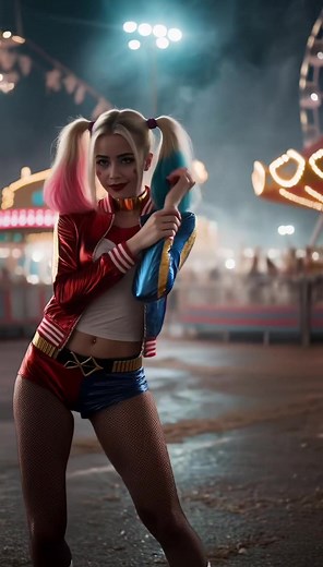 Harley Quinn: Modo fiesta ON 🎉 ¡Esta no es una fiesta normal, es una fiesta con Harley Quinn! 🤪🃏💖💙 Sacando los pasos prohibidos en Gotham. ¿Quién dijo que solo el Joker sabe divertirse? 😉🕺 ¿Qué canción le pondrías a este baile? ¡Comenta uvovorita! 👇🎶 #harleyquinn #baile #guason #dccomics # mexico # villanos # suicidesquad # locura # parati # foryou # viral # trending