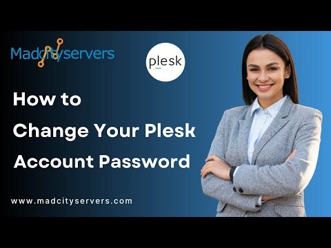 How to Change your Plesk Account Password Madcityservers