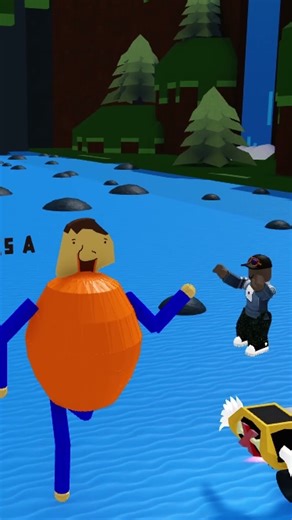 Trolling Build a Boat with Bully #roblox #buildaboat