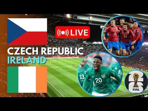 🔴LIVE NOW | Czech Republic vs Ireland | World Cup - Qualification | Score & Real-Time Analysis