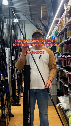 🚨 GIVEAWAY TIME! 🚨 We’re hooking one lucky angler up with the Tsunami Airwave Elite Destination Travel Surf Rod 🎣🔥 (10’6” Medium Heavy • 3pc Spin) 💥 Strength, sensitivity, and portability all in one — this rod is made for surfcasters who want to pack light and still fish hard. 📅 Runs Sept 8 – Sept 15 📧 Winner will be contacted from info@tackleworld.com ✅ Free to enter | ❌ Beware of fake accounts/DMs 👉 Enter now at: https://www.tackleworld.com/pages/giveaway/ (or tap the link in our bio) 