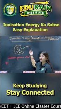 Ionisation Energy Tricks & Concepts 😍 #science #educationchannel #chemistryfacts
