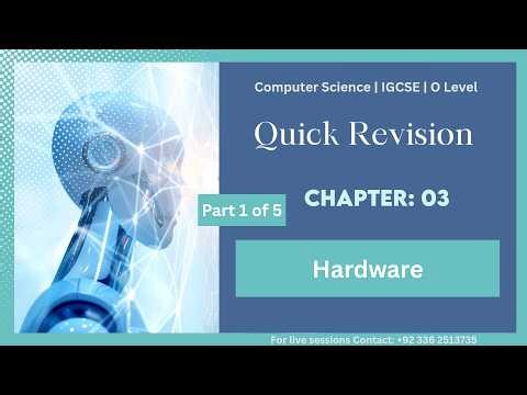 Master Hardware Quickly | Chapter 3 Crash Revision - Part 1