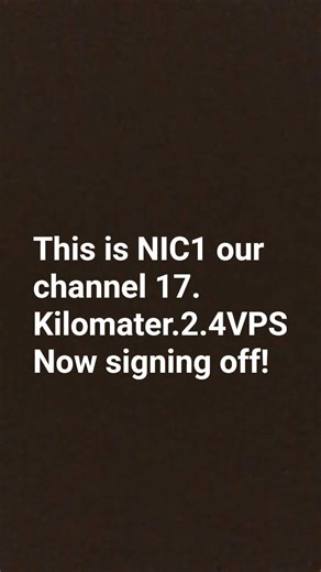 nic channel seventeen final sign off remake