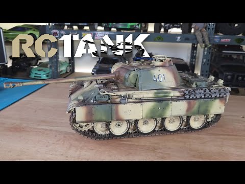 INCREDIBLE! 😱 Unboxing the RC Taigen Panther G tank, fully equipped (metal + Elmod + decals), fro...