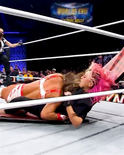 All Elite Wrestling on Instagram: "@TheMeganBayne spears @Mina_Shirakawa THROUGH THE TABLE! 🤯 #AEWDynamite is LIVE NOW on @TBSNetwork & streaming on @HBOMAXSports!"