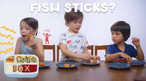 An innocent child will be brutally honest. In our first episode of The Lunchbox, Isabelle Daza makes her salmon katsu to go up against restaurant-bought fish sticks. Which one will the kids choose? Check out Isabelle’s Instagram: https://www.instagram.com/isabelledaza/ ------------------------ Ingredients: 1/2 kg skinless salmon fillet, sliced into 1 inch chunks salt & pepper Breading 1 cup japanese breadcrumbs 1 tbsp olive oil 1/2 cup all-purpose flour 1 pc egg, beaten Sauce 1 tbsp worcestershi