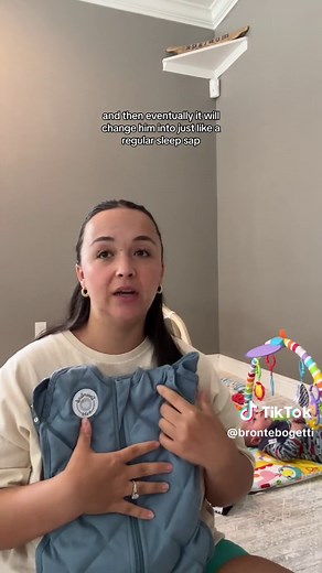 Talking sleep sacks! @Dreamland Baby has been great for his transition to having his arms fully out!! #dreamlandbaby #sleepsack #3monthsold #4monthsleepregression #momlife #momsoftiktok #babyitems