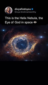 They call it the Eye of God. It is not an eye. It is the Helix Nebula (NGC 7293), one of the closest planetary nebulae to Earth. The Helix sits in Aquarius at a distance of about 650 light years. It is the last breath of a Sun-like star that shed its outer layers and left a hot white dwarf at the center. Why it looks like an eye: From Earth, the Helix appears as a ring, but Hubble and other observatories show that the structure is three dimensional. The bright ring is part of a cylindrical shell