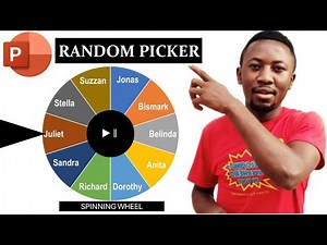 Spinning Wheel Picker in PowerPoint - Microsoft PowerPoint