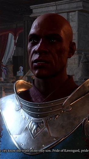 Let the city know of his son- the Pride of Baldurs Gate #baldursgate3