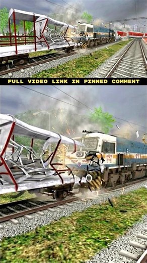 SIGNAL FAILURE = HUGE DISASTER! 🛑😱 #Shorts #IndianTrainSimulator #TrainCrash #IndianRailways #Gaming