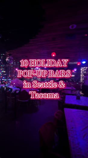 ‘Tis the season for holiday pop-up bars! Enjoy festive cocktails, light bites and over-the-top decor at these pop-ups around Seattle and Tacoma. Bars featured in this video: Rob Roy, Navy Strength, Christmas Dive Bar, Tinsel Town, and footage from Emerald Queen Casino. #holidaypopupbars #holidaybars #seattlecocktails #seattlebars #seattlerefined