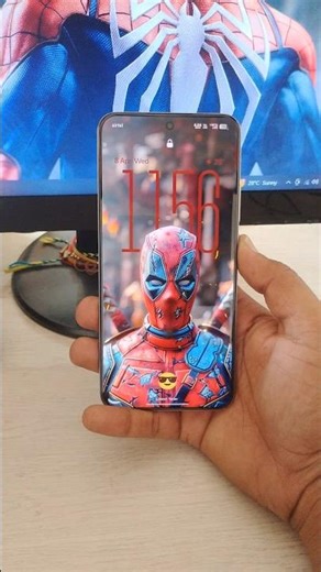 Deadpool Lock Screen Customization Wallpapers #lockscreen #realme #wallpaper