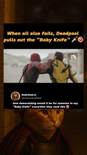 Deadpool's 'Baby Knife' vs Wolverine x2 | Funniest Moments