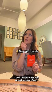 2.2K views | Drew's last-minute secret? Etsy gift cards. Let your loved ones pick the perfect gift on Etsy. | Etsy | Facebook