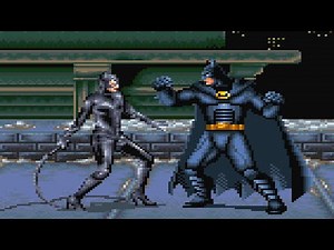 Catwoman (First Encounter) - Batman Returns (SNES)