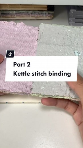 Kettle Stitch Bookbinding Tutorial