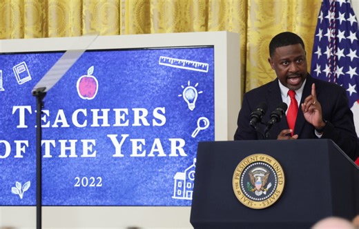 2022 National Teacher of the Year Kurt Russell discusses the joys and challenges his job